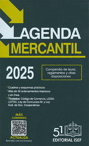 AGENDA MERCANTIL - 58.ª ED.  2025