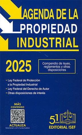 AGENDA DE LA PROPIEDAD INDUSTRIAL - 18.ª ED. 2025 (ECONÓMICA)