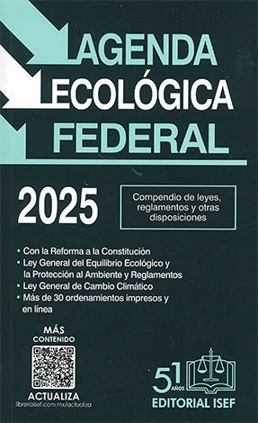 AGENDA ECOLÓGICA FEDERAL - 20.ª ED. 2025 (ECONÓMICA)