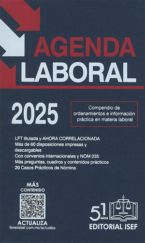 AGENDA LABORAL - 38.ª ED. 2025 (ECONÓMICA)