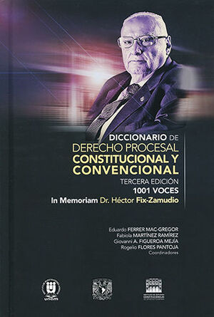 DICCIONARIO DE DERECHO PROCESAL, CONSTITUCIONAL Y CONVENCIONAL - 3ª ED. 2021 (DOS TOMOS)