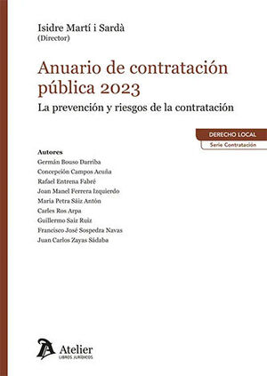 ANUARIO DE CONTRATACIÓN PÚBLICA 2023 - 1.ª ED. 2024