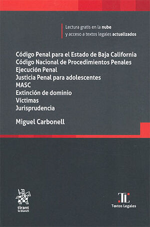 CÓDIGO PENAL PARA EL ESTADO DE BAJA CALIFORNIA. CÓDIGO NACIONAL DE PROCEDIMIENTOS PENALES -1.ª ED. 2025 (BOLSILLO)