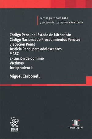 CÓDIGO PENAL PARA EL ESTADO DE MICHOACÁN. CÓDIGO NACIONAL DE PROCEDIMIENTOS PENALES - 1.ª ED. 2025 (BOLSILLO)