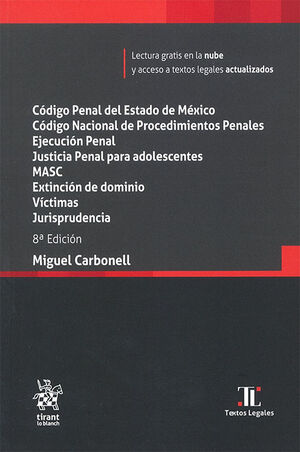 CÓDIGO PENAL DEL ESTADO DE MÉXICO. CÓDIGO NACIONAL DE PROCEDIMIENTOS PENALES - 8.ª ED. 2025 (BOLSILLO)