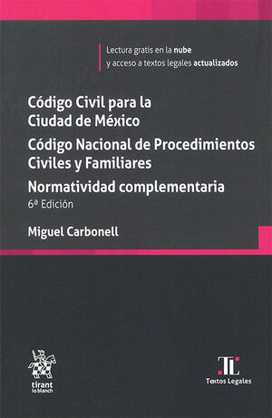 CÓDIGO CIVIL PARA LA CIUDAD DE MÉXICO. CÓDIGO NACIONAL DE PROCEDIMIENTOS CIVILES Y FAMILIARES - 6.ª ED. 2025 (BOLSILLO)