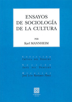 ENSAYOS DE SOCIOLOGÍA DE LA CULTURA - 1.ª ED. 2024