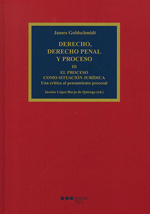 DERECHO, DERECHO PENAL Y PROCESO. TOMO III - 1.ª ED. 2015