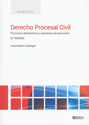 DERECHO PROCESAL CIVIL - 6.ª ED. 2023