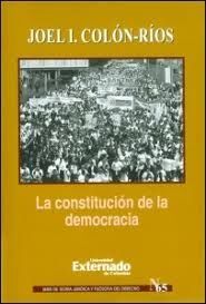 CONSTITUCIÓN DE LA DEMOCRACIA, LA - # 65, 1.ª ED. 2013
