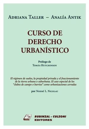 CURSO DE DERECHO URBANÍSTICO