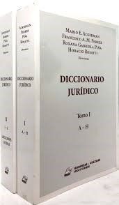 DICCIONARIO JURÍDICO - 2 TOMOS