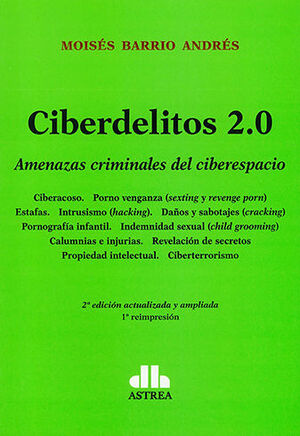 CIBERDELITOS 2.0 - 2.ª ED. 2020, 1.ª REIMP. 2023