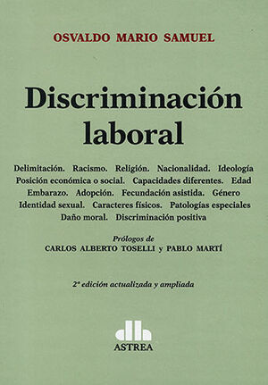 DISCRIMINACIÓN LABORAL - 2.ª ED. 2023 ACTUALIZADA Y AMPLIADA