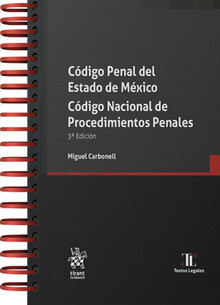 CÓDIGO PENAL DEL ESTADO DE MÉXICO. CÓDIGO NACIONAL DE PROCEDIMIENTOS PENALES - 3.ª ED. 2024 (CON ARILLAS Y PASTA DURA)